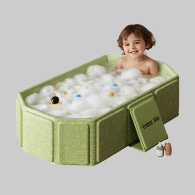 baignoire bebe pliable avec enfant