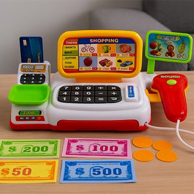 caisse enregistreuse jouet interactive éducative