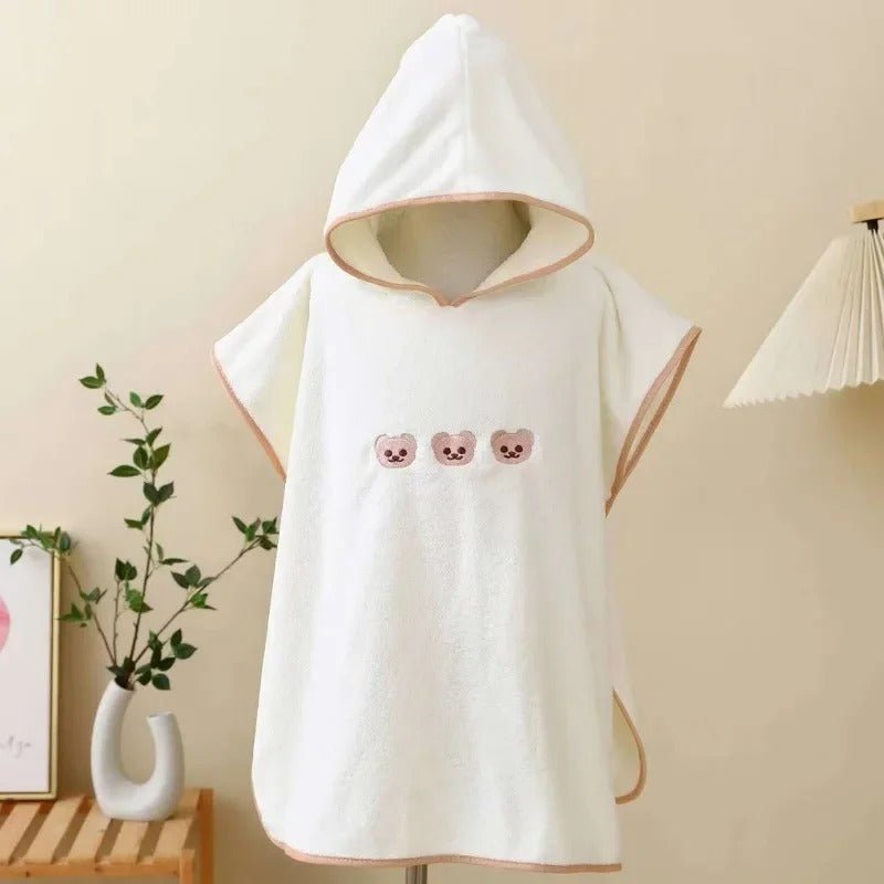 cape de bain calinou ours