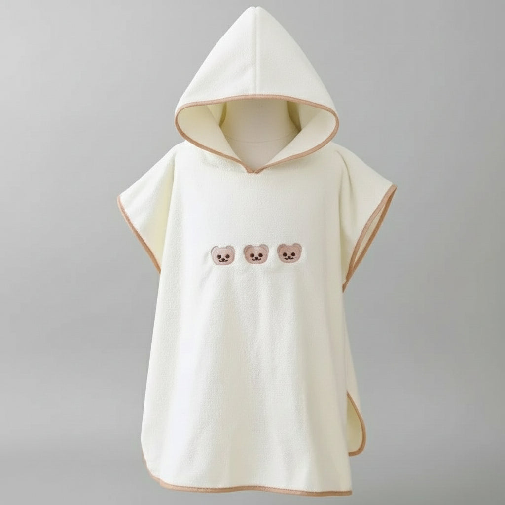 cape de bain calinou ours