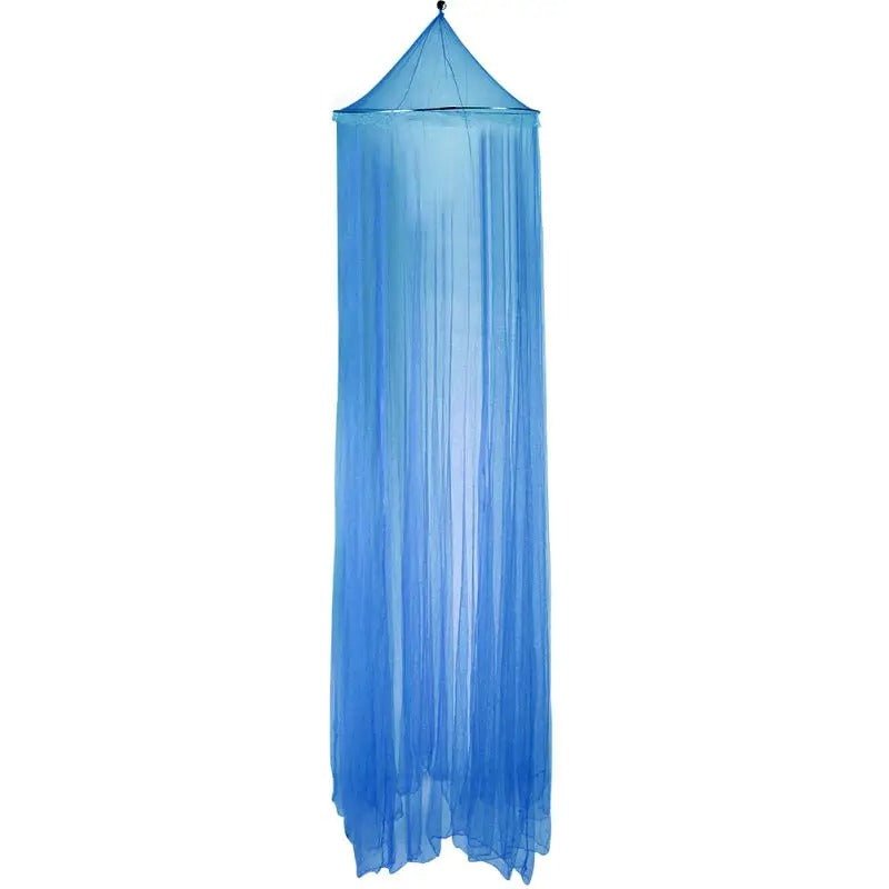Ciel de lit pour bébé princesse bleu