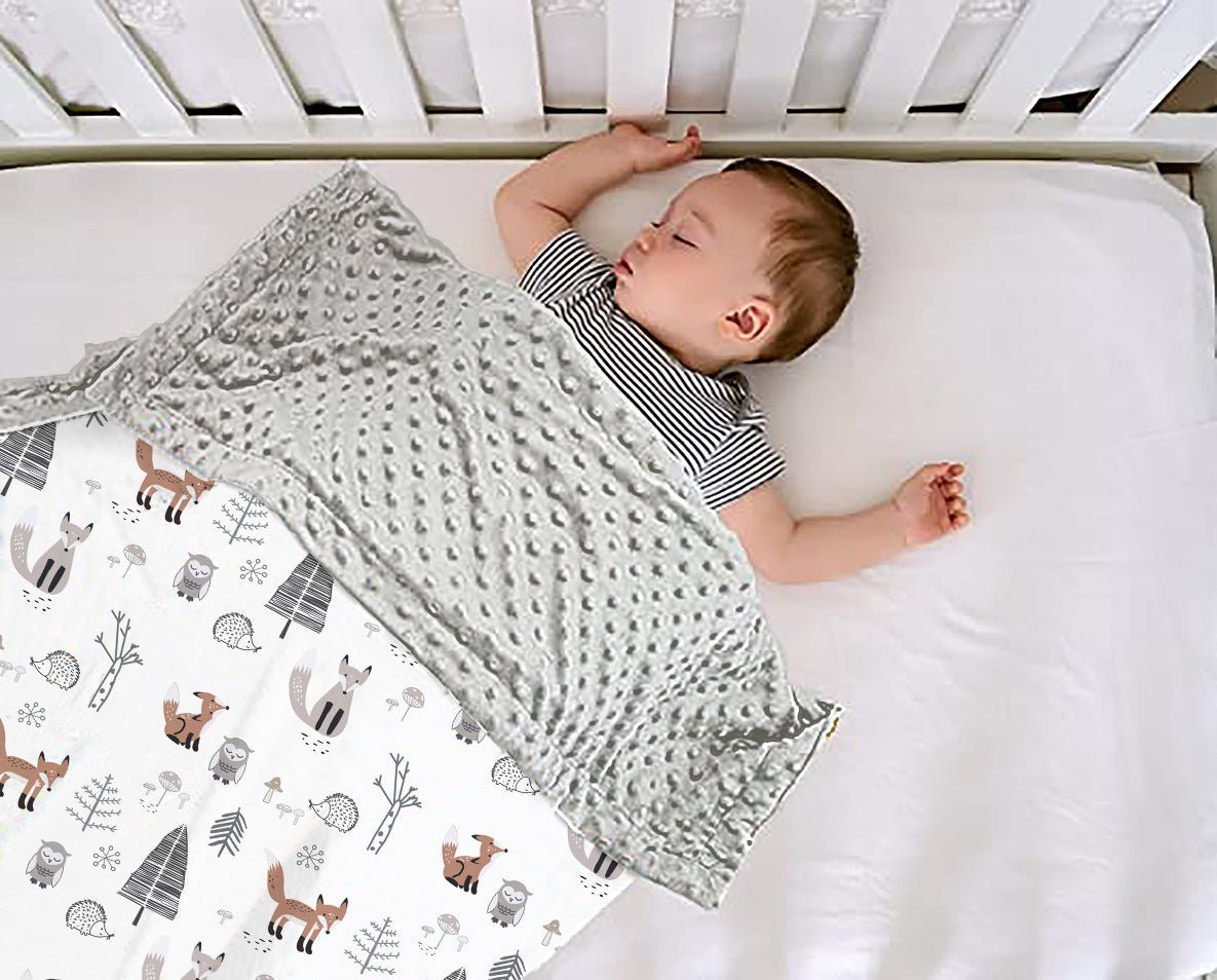 couverture bebe motif animaux couvre bebe
