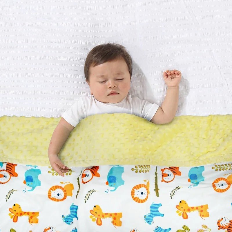 couverture bebe animaux doux et mignons nouveau lion