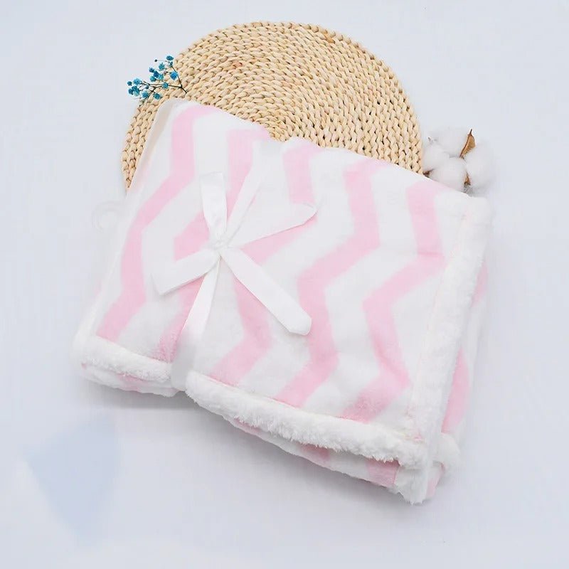 couverture bebe nidouillet rose
