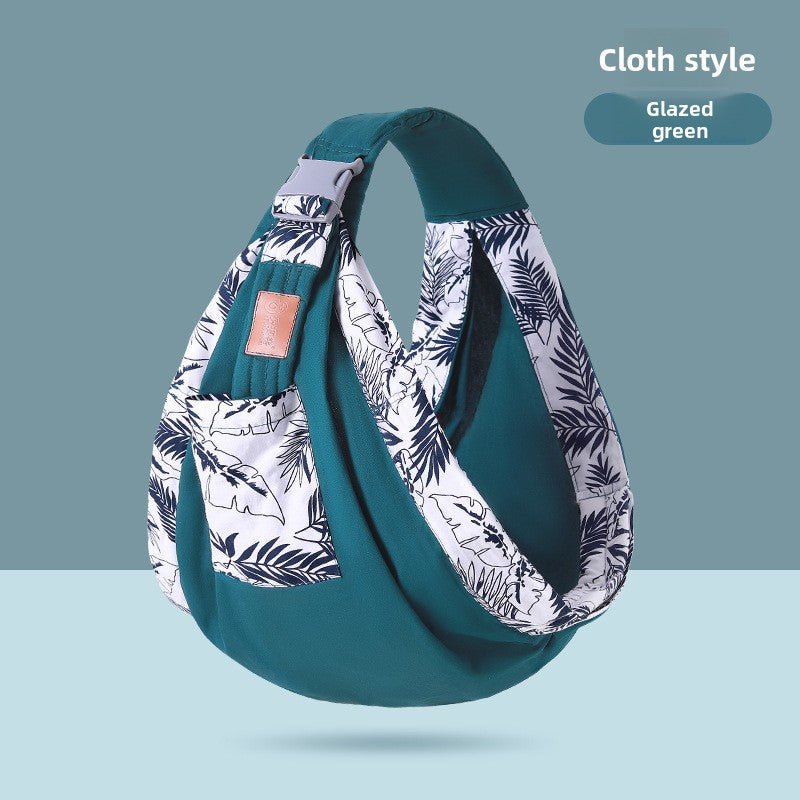 echarpe porte bebe nid doux vert emaille