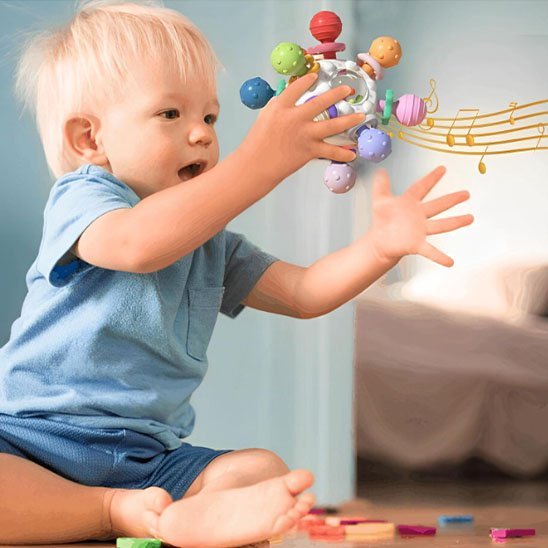 jouet bébé fait de la musique