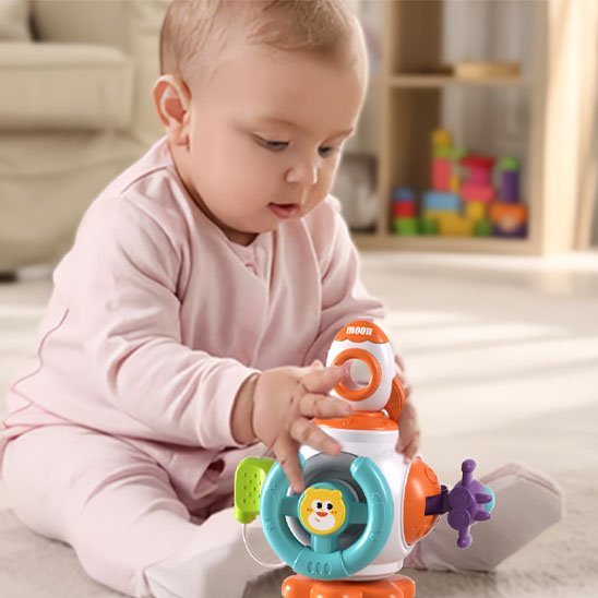 Jouet pour bébé multifonction avec bébé
