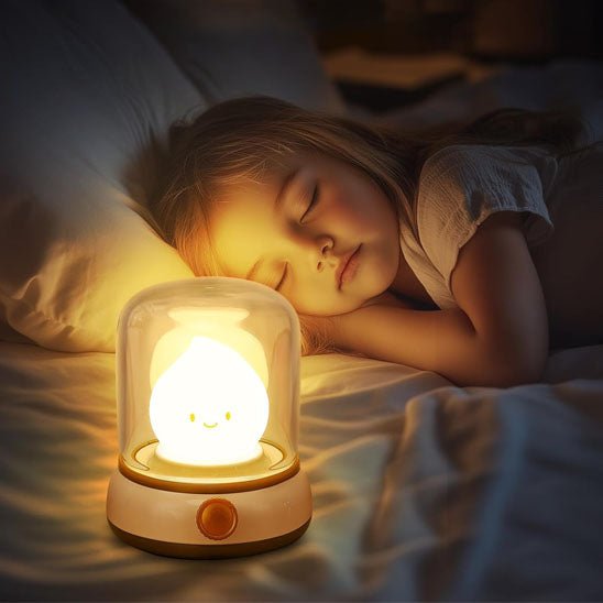 Lampe de chevet enfant | Flamme Douce™