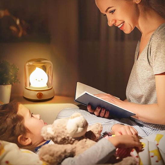 Lampe de chevet enfant | Flamme Douce™