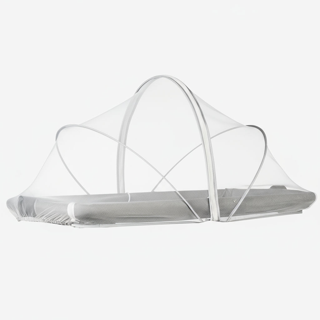 Moustiquaire lit bébé blanc image