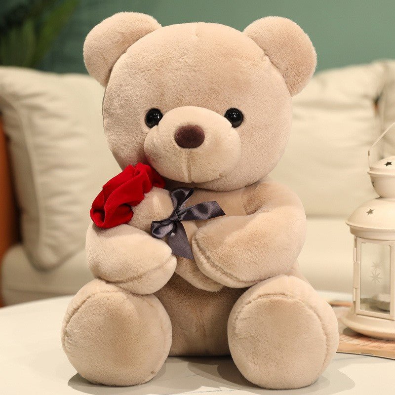 ours en peluche nounours beige