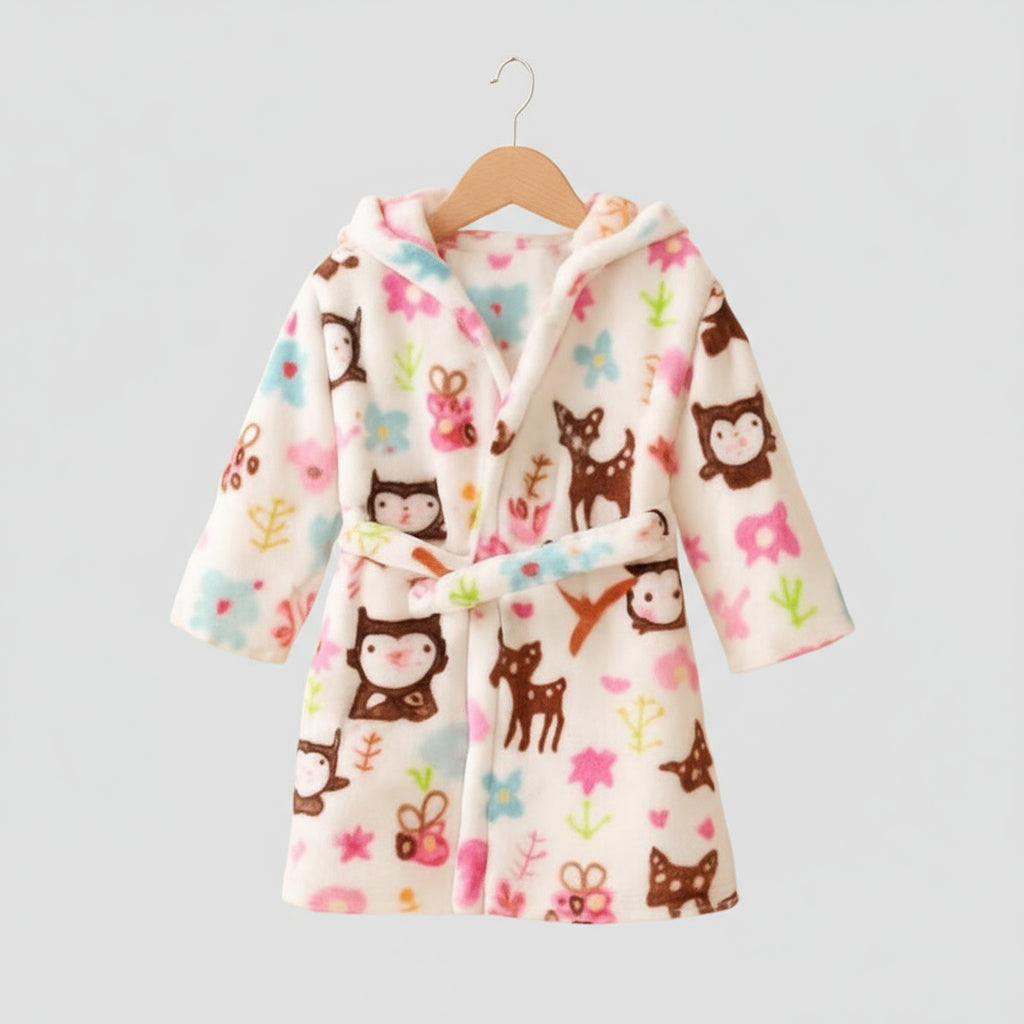 peignoir enfant animaux