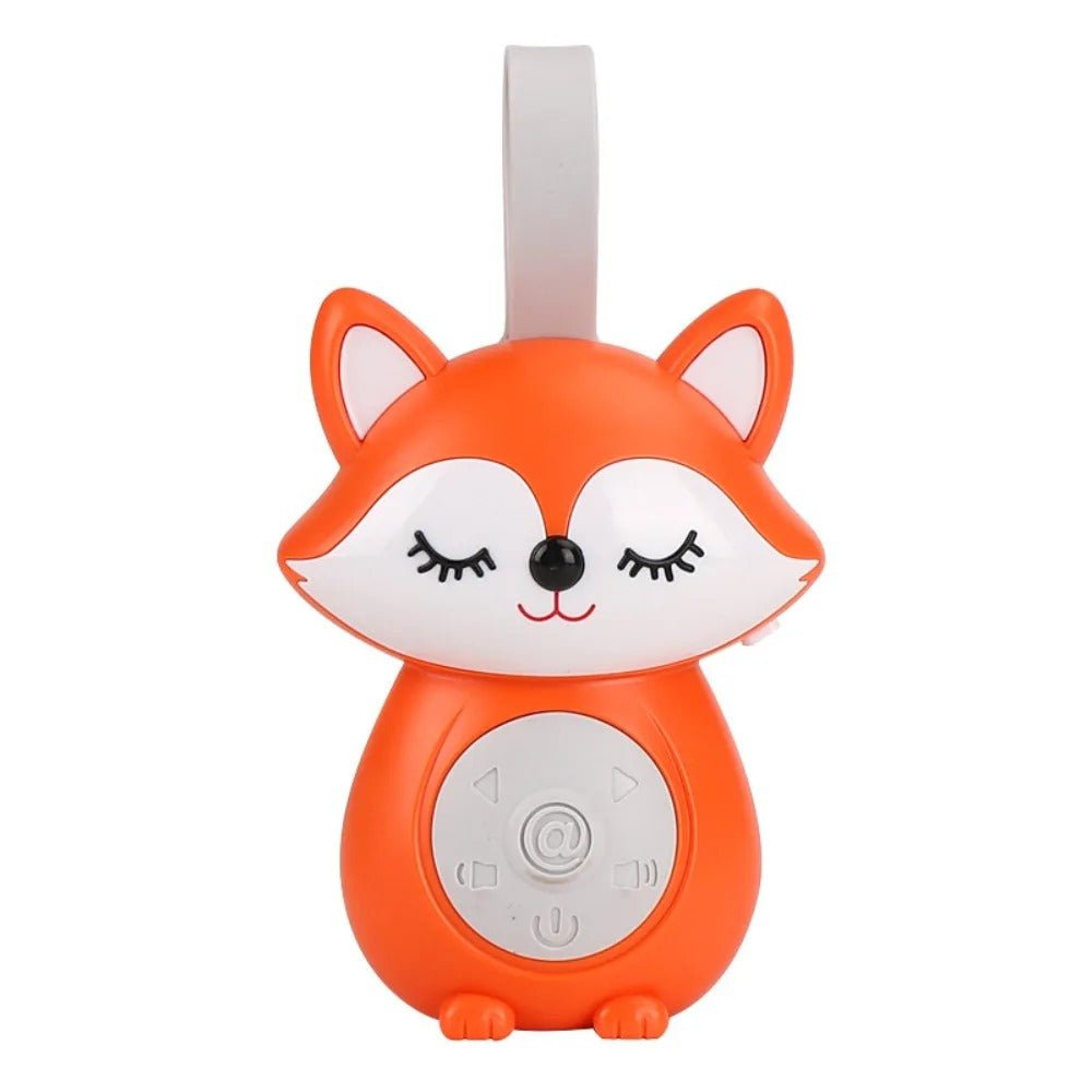 peluche bruits blancs renard orange
