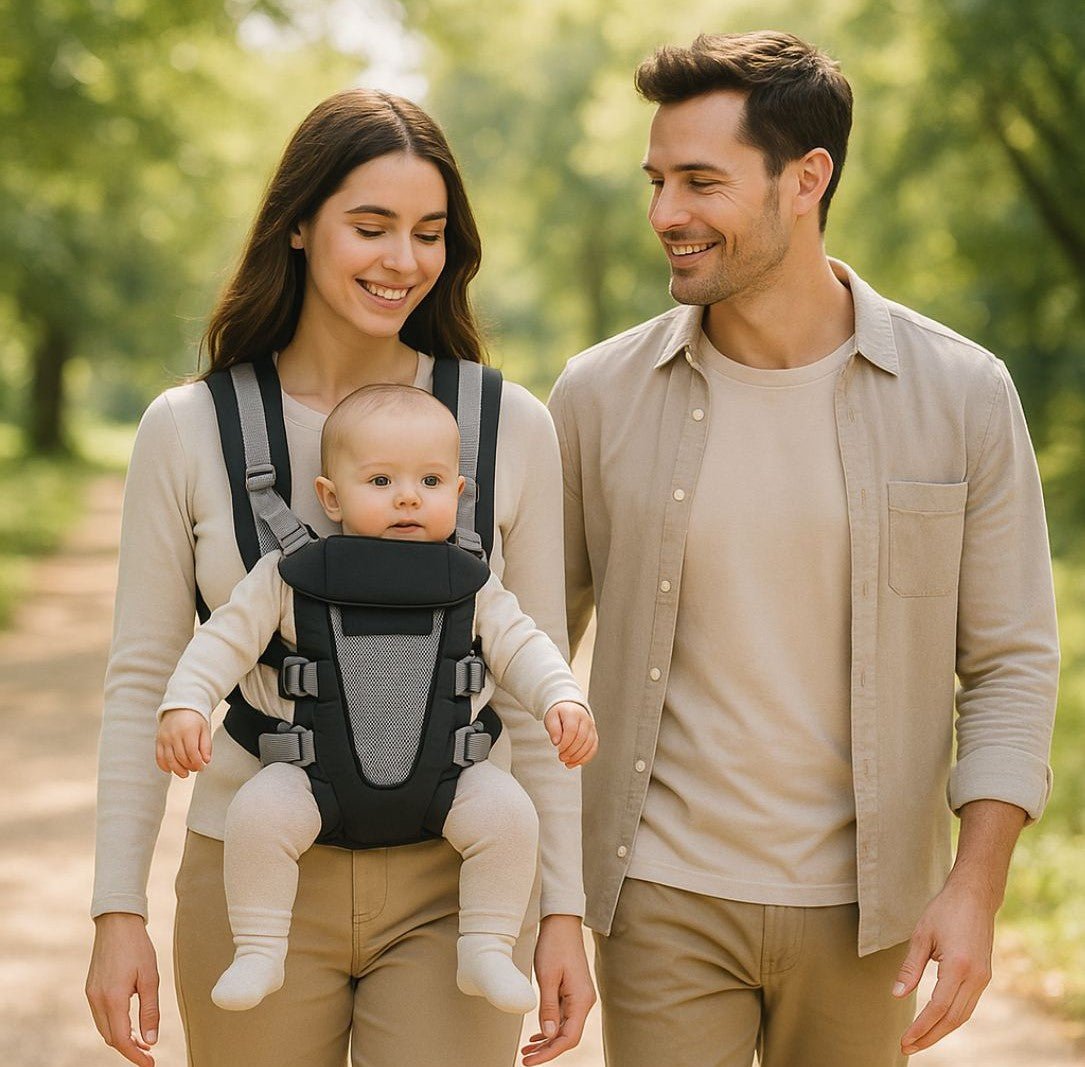 papa-maman-bebe-avec-porte-bebe