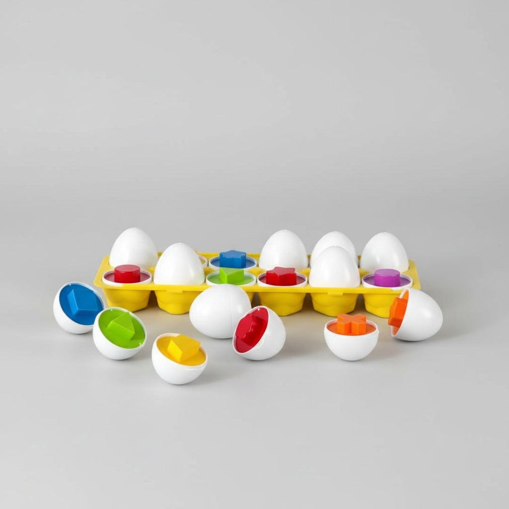 puzzle bébé association forme oeuf