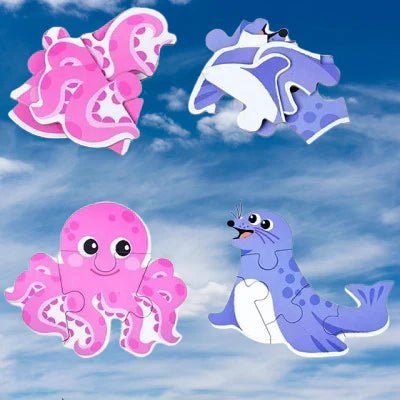 Puzzle Montessori - BabyPuzzle™ - Océan - Joujoux Bebe