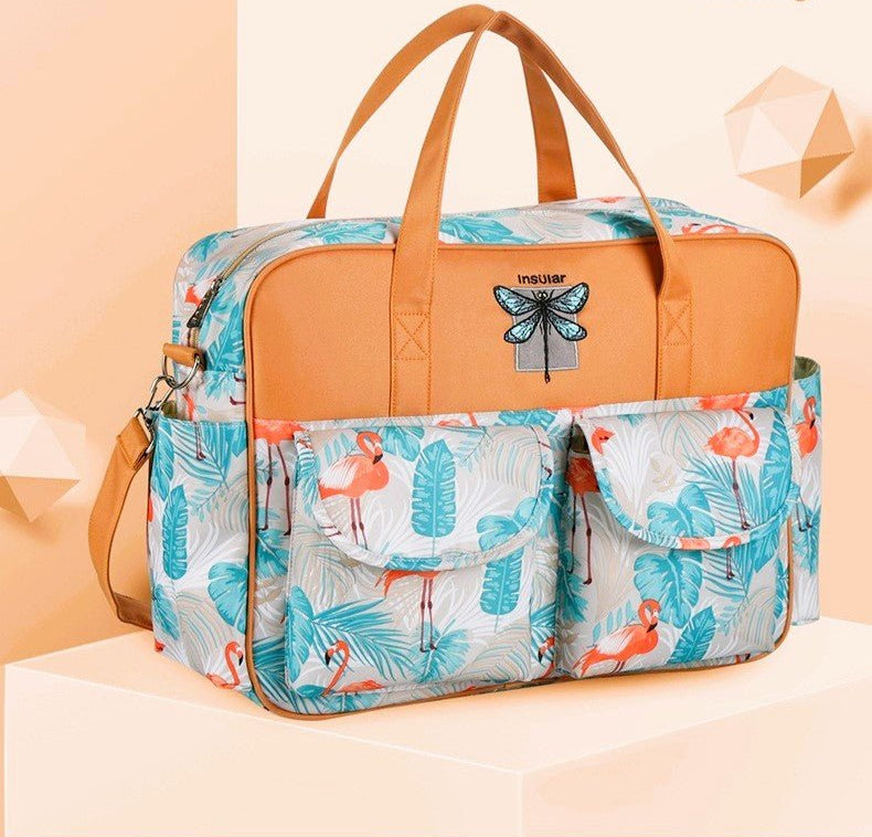 sac a bandouliere elegancia flamant rose