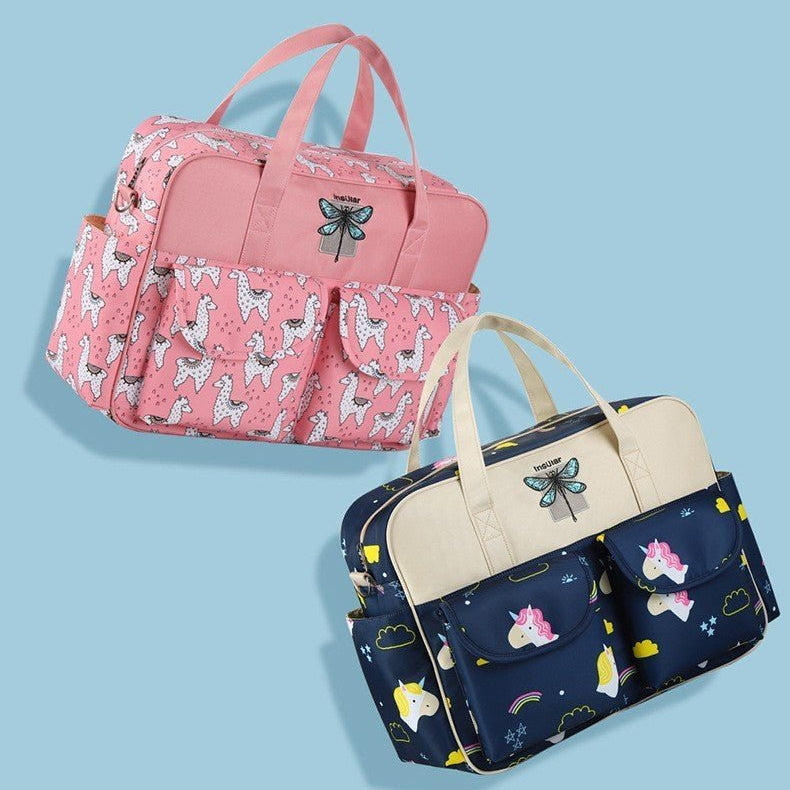 sac a bandouliere elegancia licorne et lama