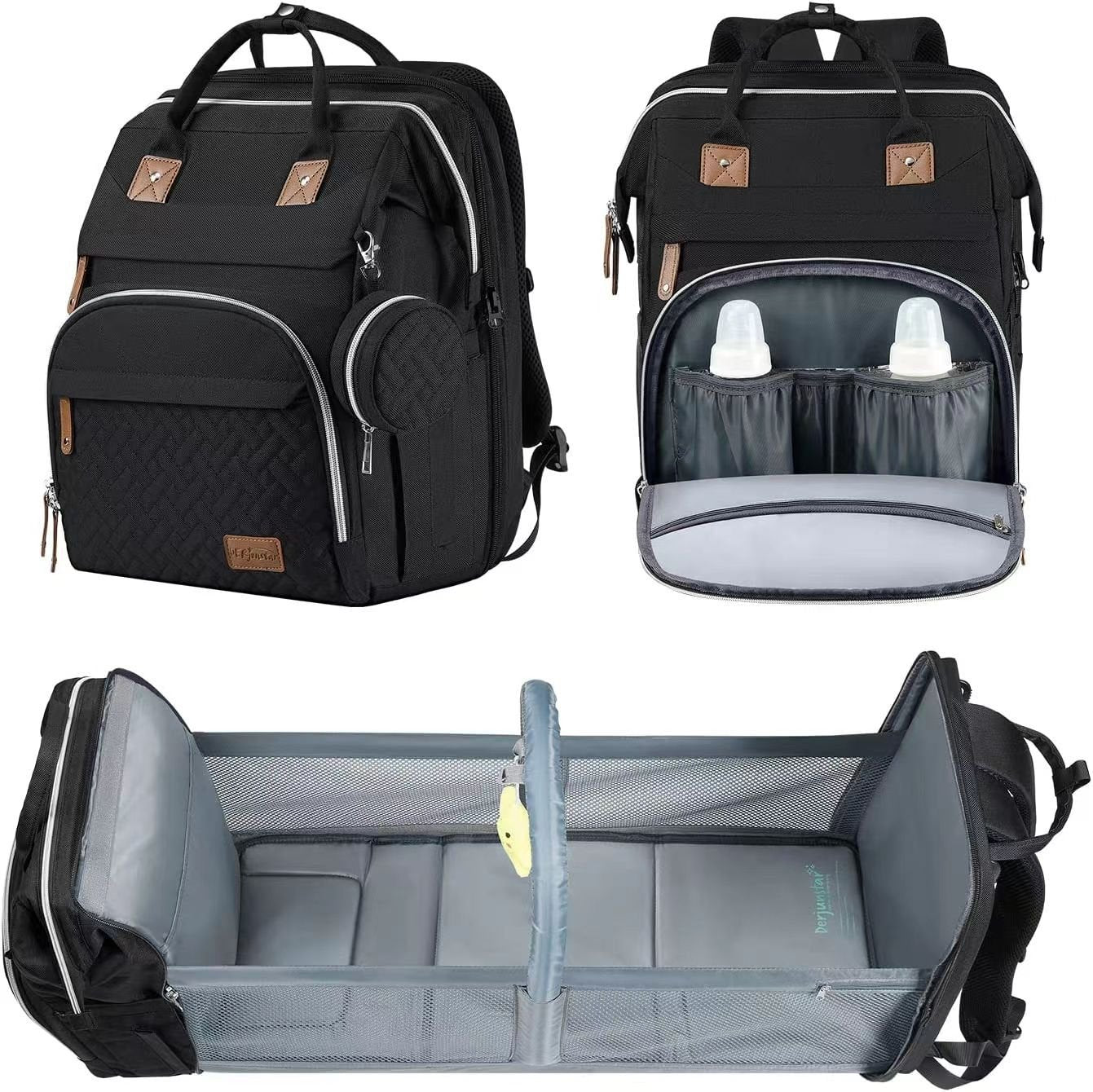 sac a langer kozibag noir