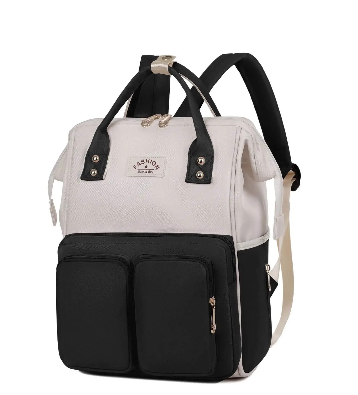 sac a langer petit luxe noir et blanc