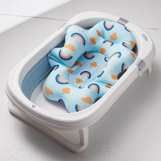 Siege de bebe pour le bain bleu