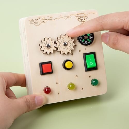 Tableau Montessori - BusyBoardCircuit™ - Boussole - Joujoux Bebe