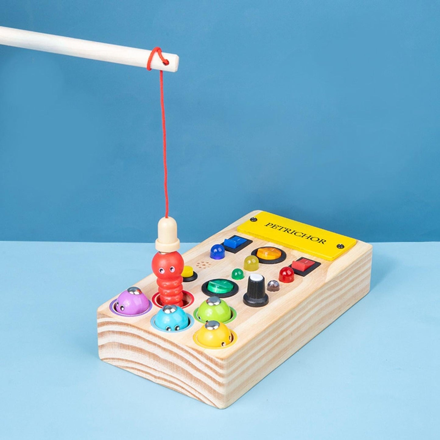 Tableau Montessori - BusyBoardCircuit™ - Pêche - Joujoux Bebe