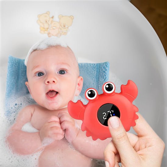 thermometre bain bebe aquamimi crabe