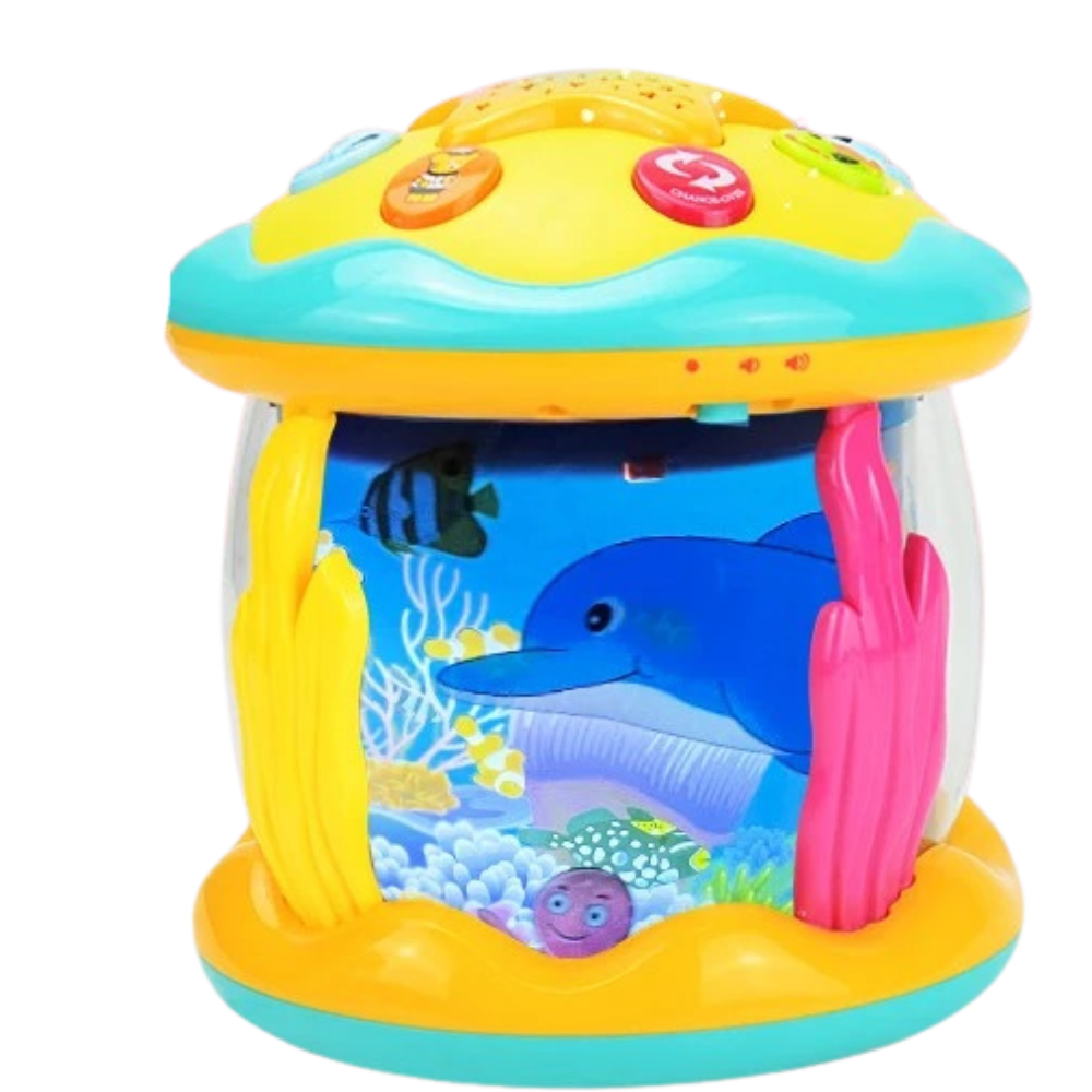 veilleuse musicale bebe oceanique dauphin