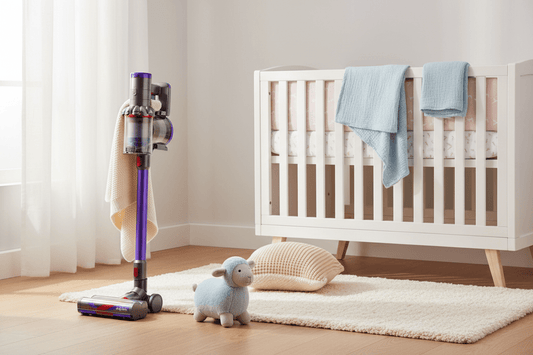 aspirateur pour enfant dans la chambre