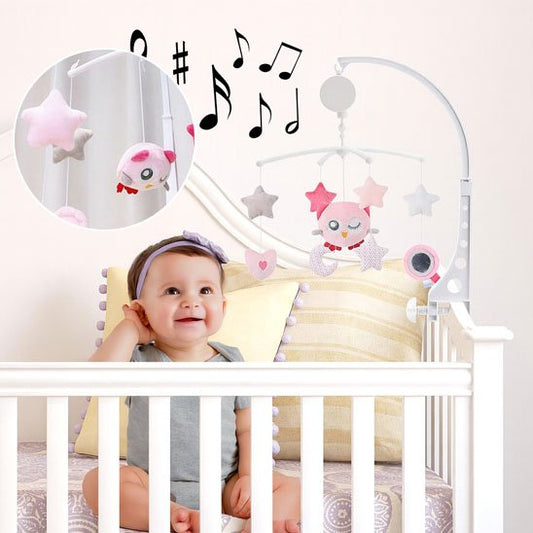 mobile bébé musical dans le lit