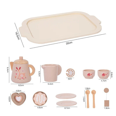 Accessoire dînette en bois dimensions du coffret