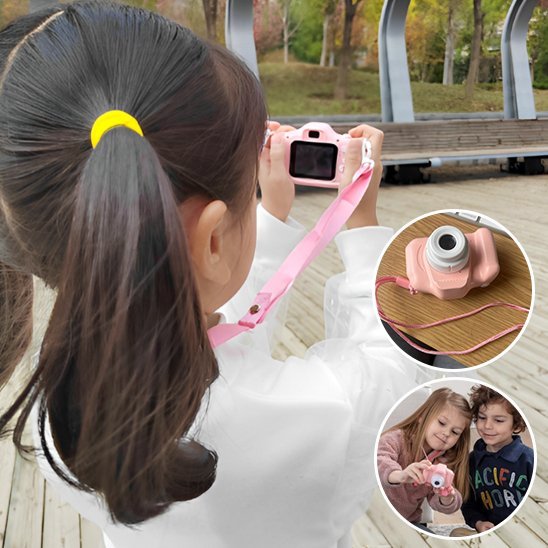 Appareil photo enfant 3 ans rose et fille