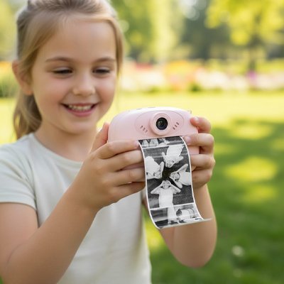 Appareil photo enfant rose
