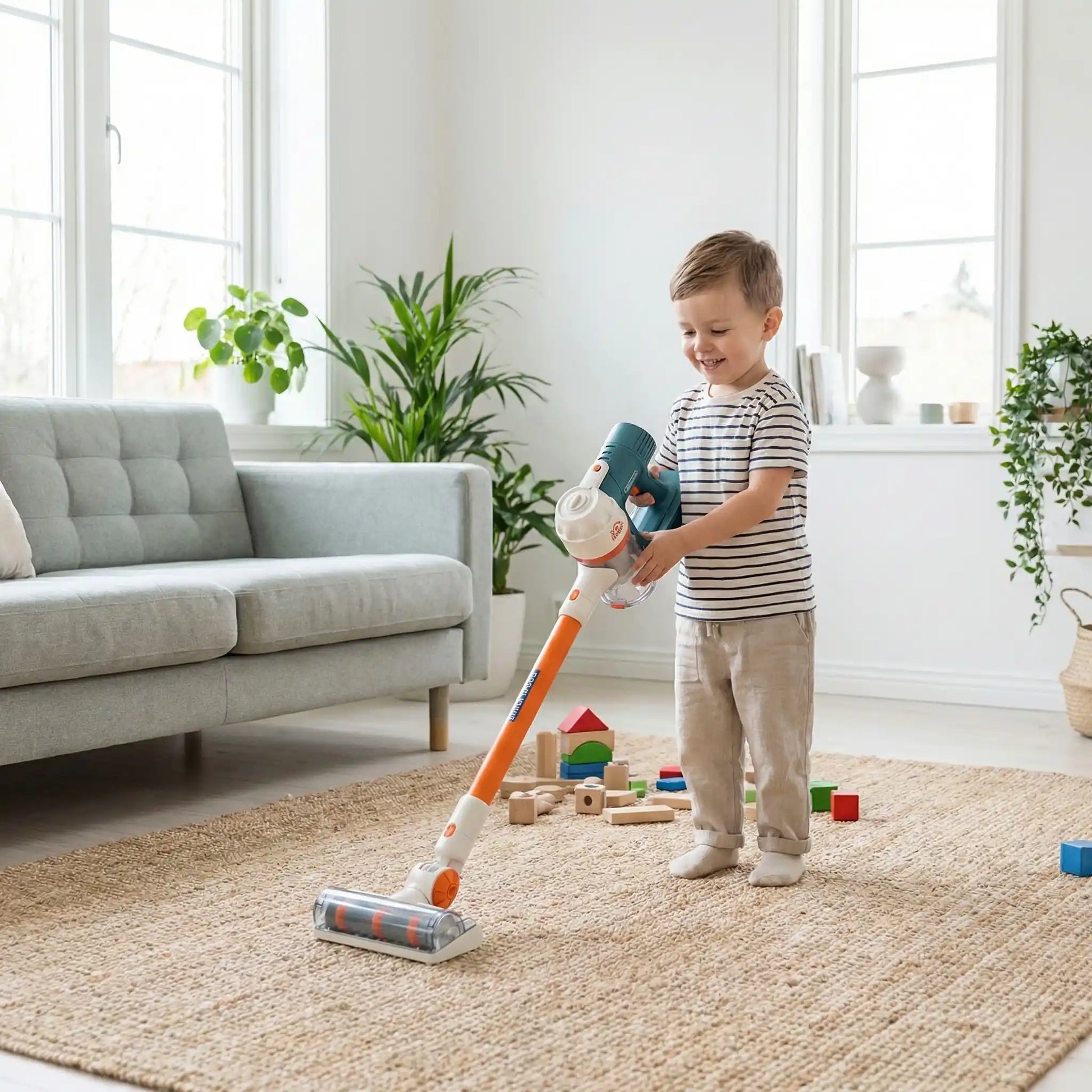 aspirateur balai enfant utilisation