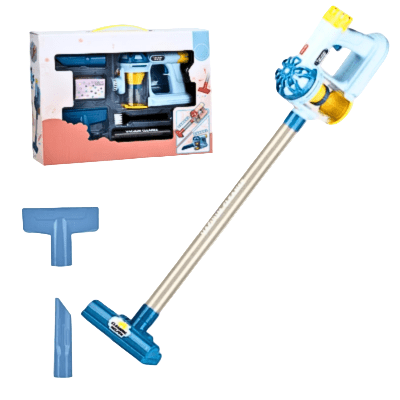 aspirateur enfant jouet éducatif bleu