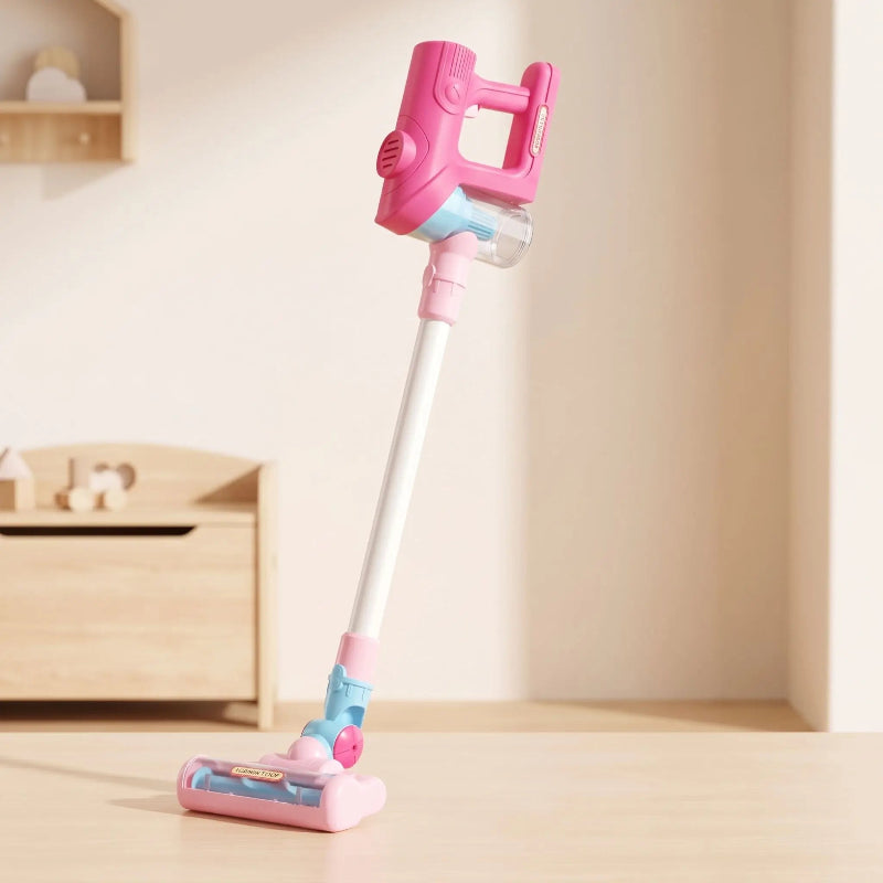 aspirateur enfant rose sans station