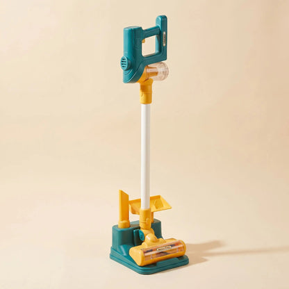 aspirateur enfant vert avec station