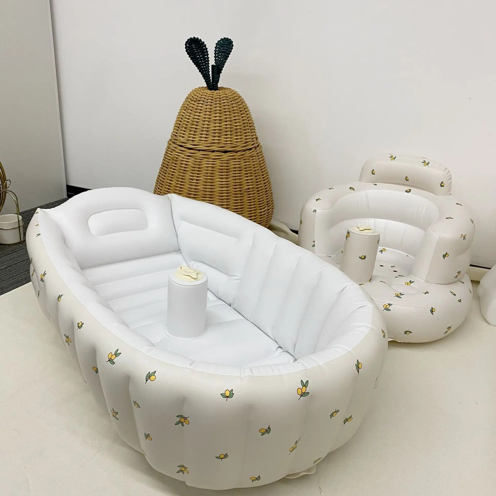 baignoire bebe gonflable olives