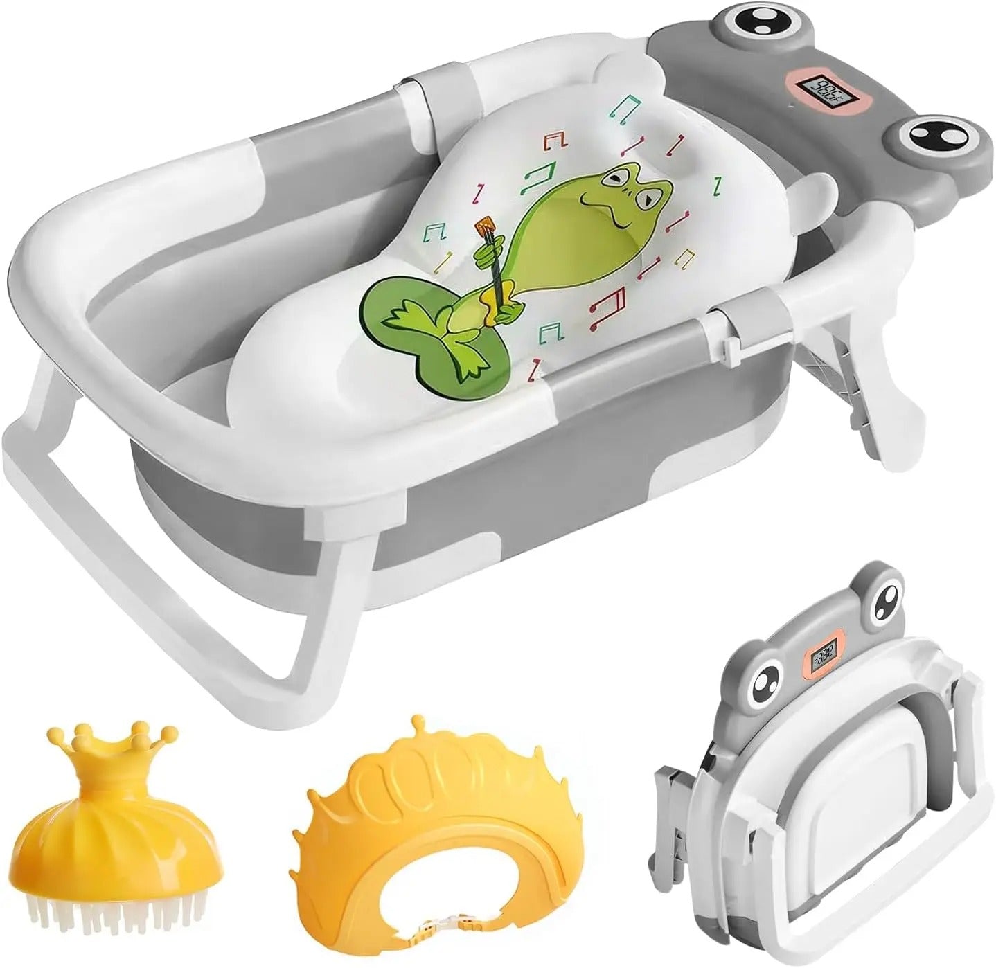Baignoire bébé Sur Pied | Afficheur de Température Intégré™