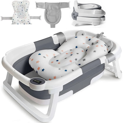 Baignoire bébé Sur Pied | Afficheur de Température Intégré™