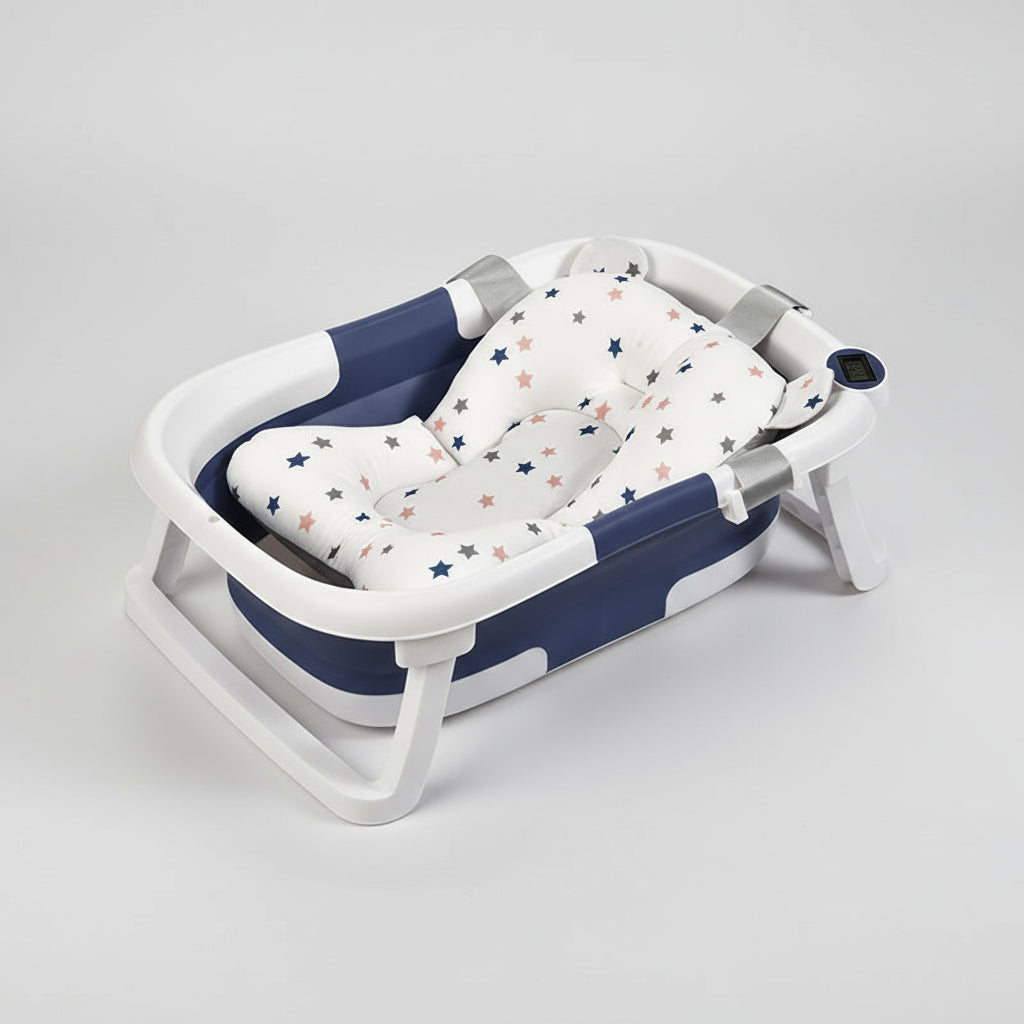 Baignoire pliable bébé bleu
