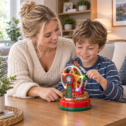 Boîte à musique découverte avec maman