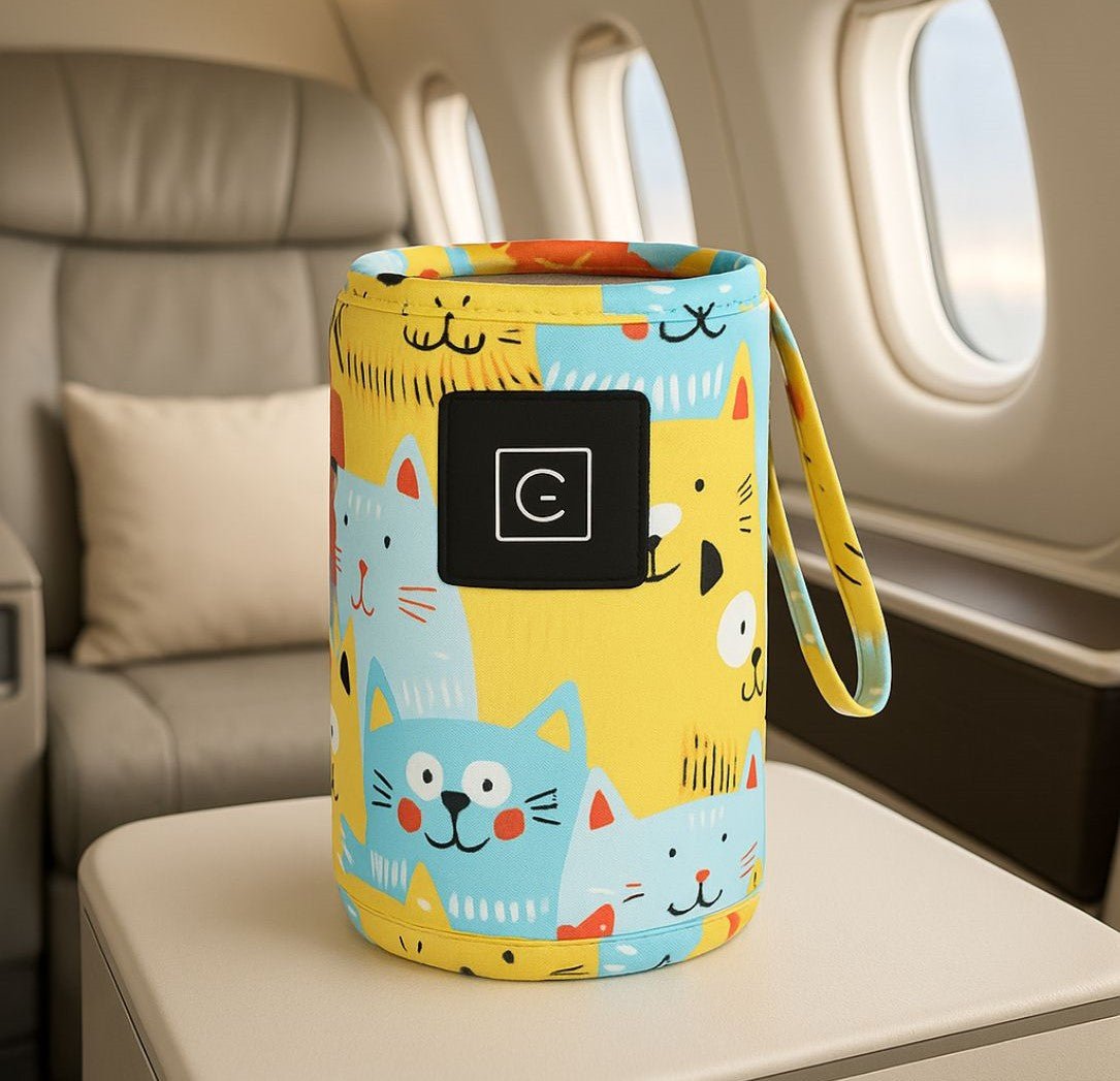 chauffe biberon portable dans lavion