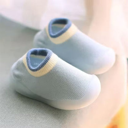 Chaussure pour bébé bleu ciel