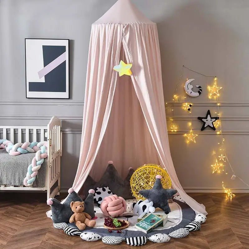 ciel de lit le voile de reve rose pale