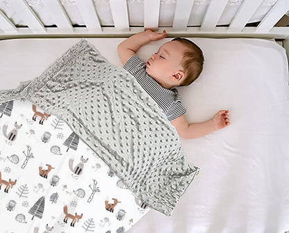 couverture bebe motif animaux couvre bebe