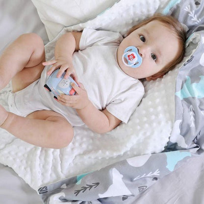 couverture bebe animaux doux et mignons et bebe