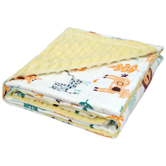couverture bebe animaux doux et mignons lion