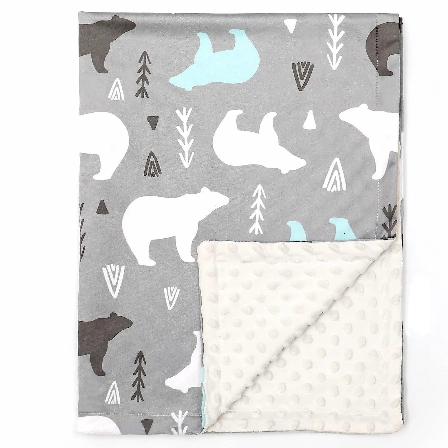 couverture bebe animaux doux et mignons ours